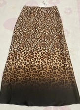 ZARA Gonna Donna Lunga Marrone