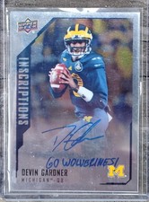 2015 Upperdeck Iscrizioni Devin Gardner Auto