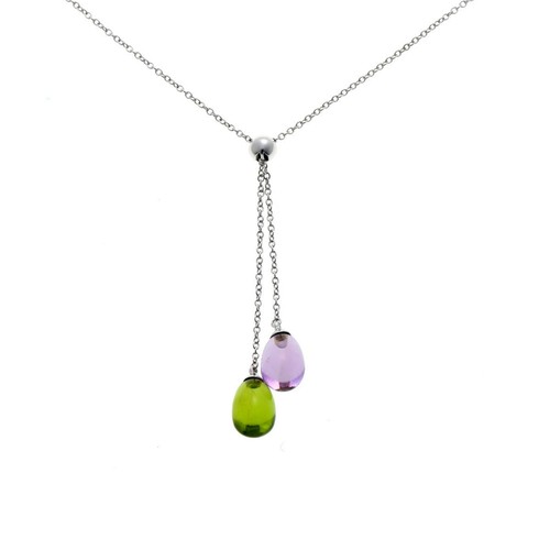 Collana tiffany goccia - &,