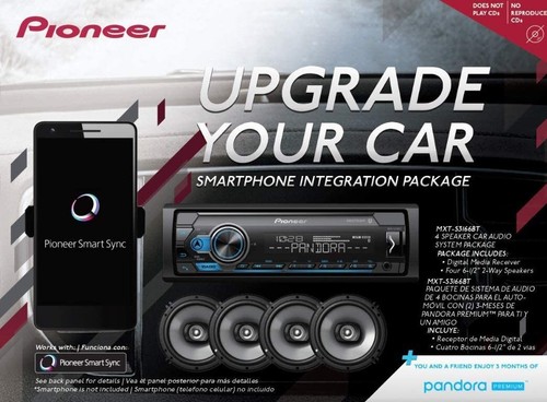 Pioneer confezione mxt s3266bt - pioneer, mxt-s3266bt