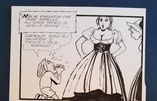 Milo manara tavola originale - milo,