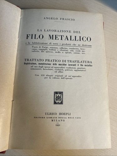 Primo libro del - primo, meccanico