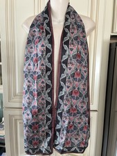 Sciarpa vintage Liberty, seta