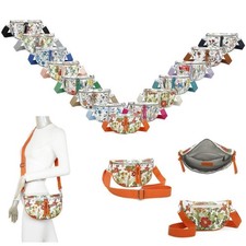 BORSA DONNA FIORI borsa a tracolla marsupio crossbody borsa a tracolla bodybag bag