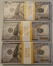 Banconote da 100 dollari 30k Prop replica soldi per film, feste, Tik Tok, Instagram