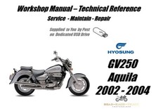 Hyosung GV250 Aquila Manuale