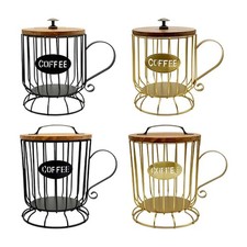 Porta cialde caffè con gabbia