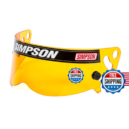 Scudo casco simpson racing - scudo,