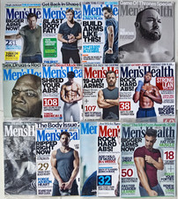 Men's Health Magazine November 2015 - October 2018 SELECT ISSUES