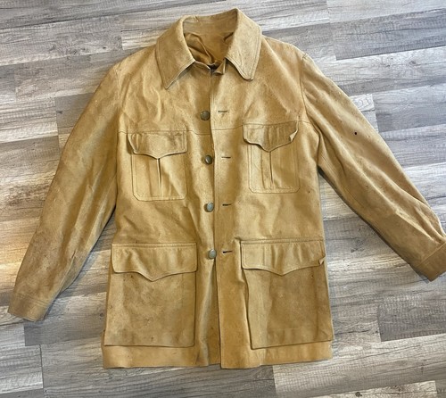 Giacca scamosciata vintage