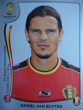 Panini 570 Daniel van Buyten Belgio Mondiali FIFA 2014 Brasile