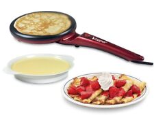 Crepiera elettrica con Manico per crepes tortillas crespelle piatto incluso