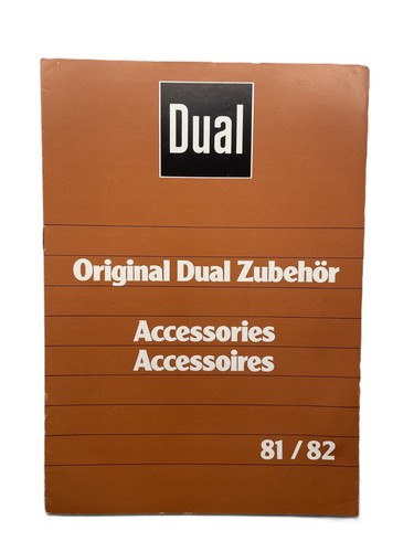 Vintage originale dual - originale, 1981/82