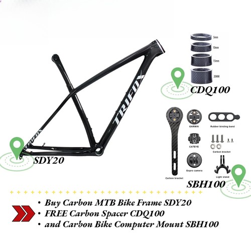 Telaio carbonio freno - carbonio, a