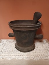 Antico Mortaio In Ghisa