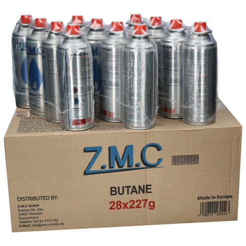 28x cartuccia gas butano - , 227g