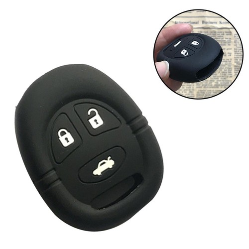 Button silicone key case - silicone,