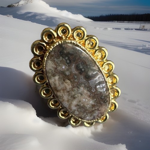 Anello dichiarazione diaspro