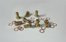 8x Vite Cava 10mm Giallo Vz