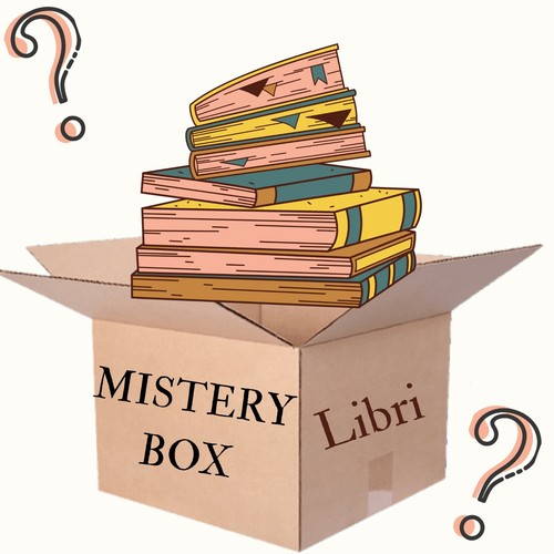 Scatola misteriosa con libri - scatola,