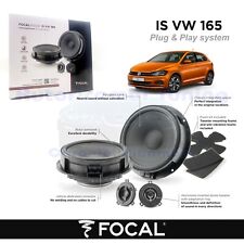 Casse Altoparlanti anteriori FOCAL plug e play IS VW 165 120w per VW POLO 6 AW1