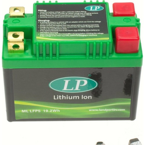 Batteria moto litio landport - moto,