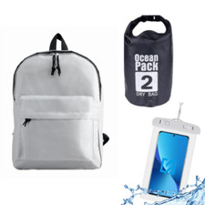 STOCK Zaino Bianco 600D