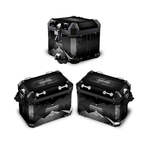 Kit adesivi valigie alu - kit, 2°