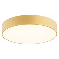 Plafoniera moderna oro bianco
