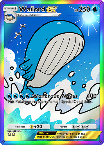 Digital wailord rainbow - [digital],