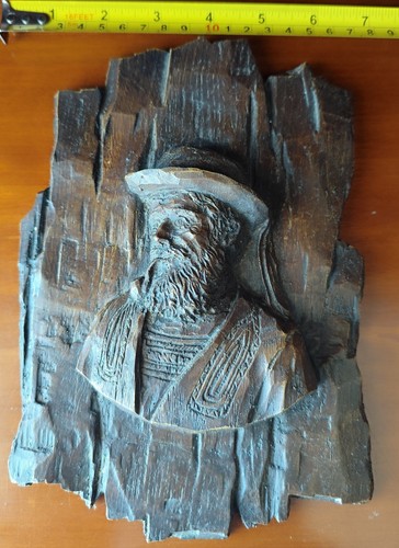 Quadro legno intagliato - ,