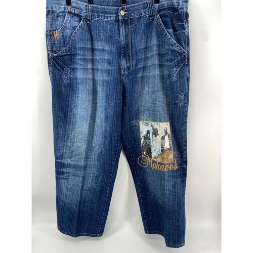 Makaveli jeans uomo blu - makaveli,
