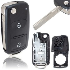 ALLOGGIAMENTO TELECOMANDO PER SEAT SKODA VOLKSWAGEN 2 PULSANTI