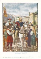 Stampa antica IL RE DEI