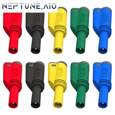 10PCS 4mm Banana Spina Maschio