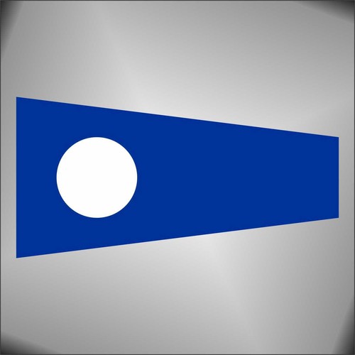 Adesivo bandiera flag nautica - bandiera,