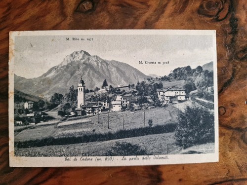 Cartolina tai cadore - cadore, ed