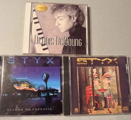 Styx 3cd lot grand illusion - styx,