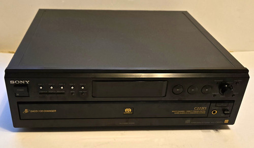 Sony scd c222es disc - scd-c222es, 5-disc