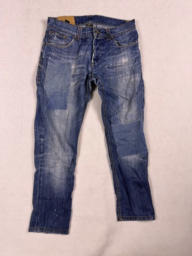 Jeans uomo denim con - , bottoni