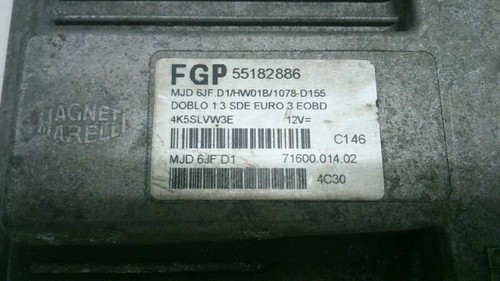 55182886 centralina motore