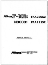 Nikon N8008s and F801s Service