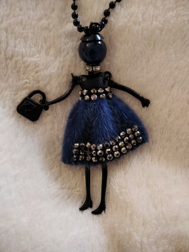 Collana con bambolina - collana,