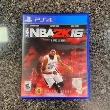 NBA 2K16 (Sony PlayStation 4, 2015) ottime condizioni CIB con manuale TESTATO