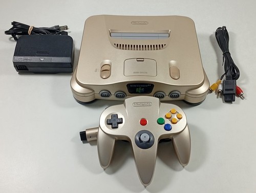 Console nintendo gold - nintendo, 64