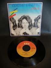 Claudio Baglioni ‎– Avrai    7" Italy