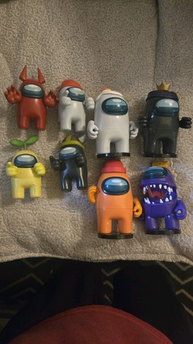 Lot among figurines toys - lot,