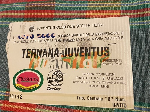 Ternana juventus biglietto - ternana-juventus, (no