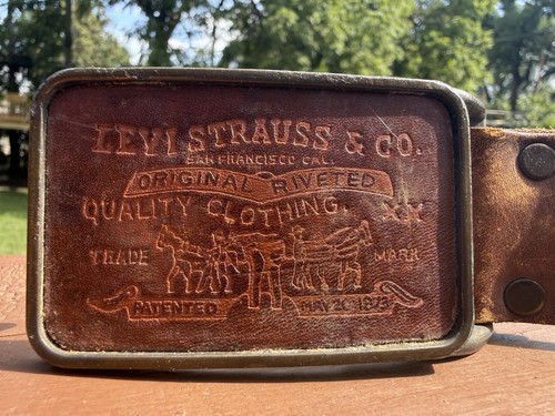 Cintura fibbia vintage levis - cintura, e