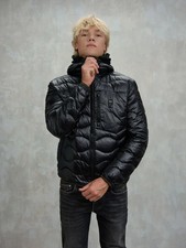 BLAUER UOMO Giubbino PIUMINO ONDE WAVE ONDINA 25WBLUC03074-006355 NERO 2025 ONDA